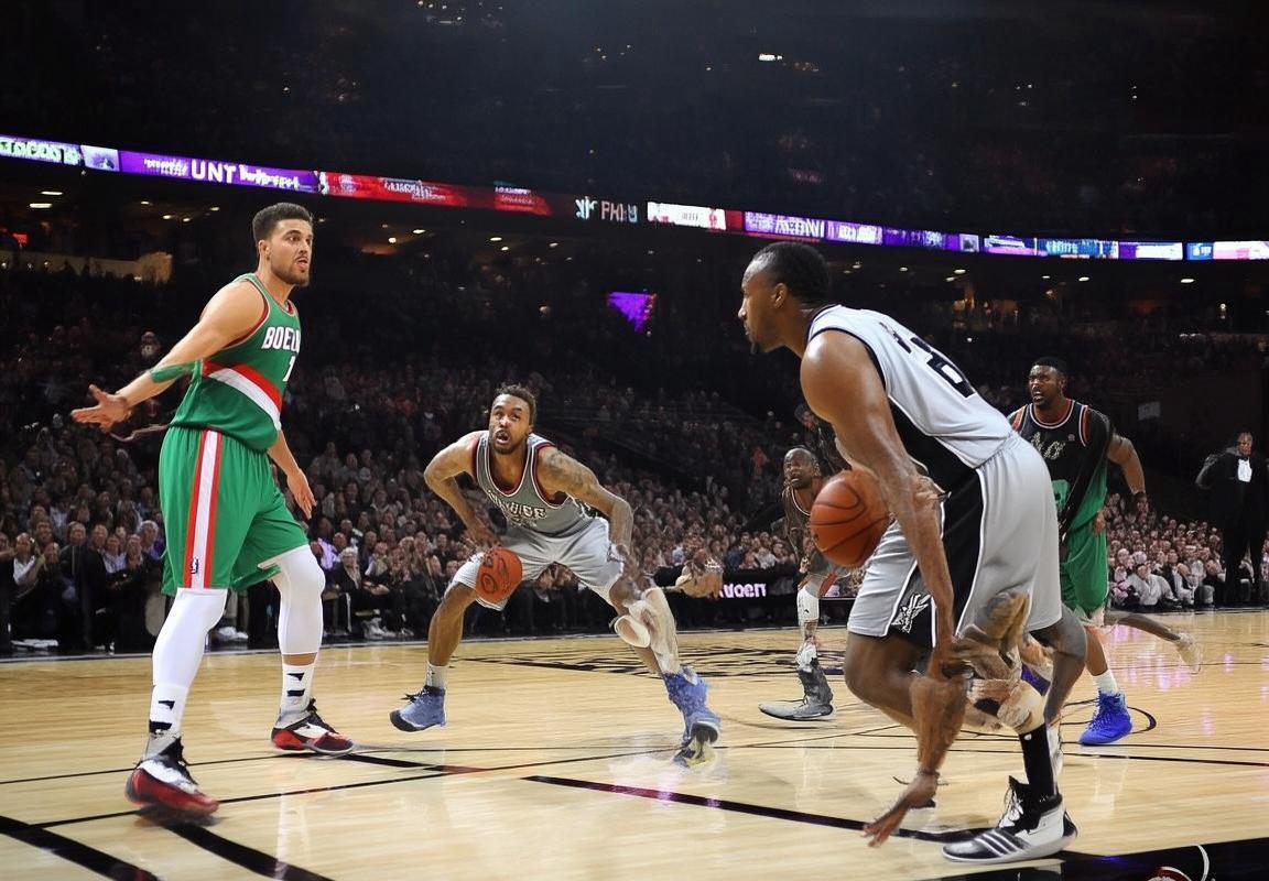 马刺vs开拓者：生死战激战季后赛席位争夺(图1)